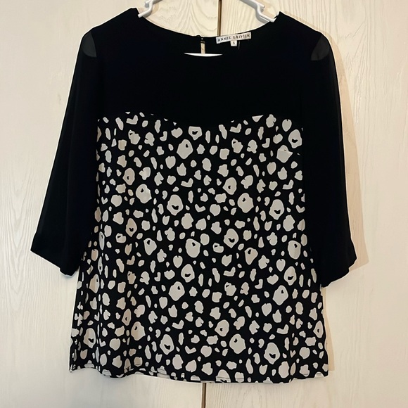 Annie Griffin Silk Natalia Blouse - Picture 1 of 9